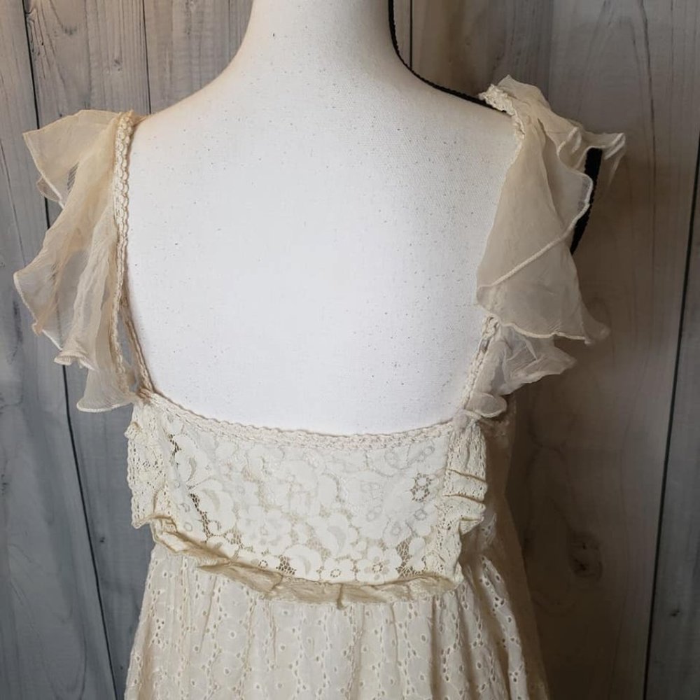 Free People Candelight Hi-Lo Dress Boho Wedding - Picture 6 of 12